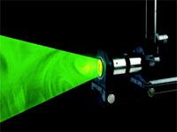 Los lasers d'imagerie produise des feuilles de lumière permettant la mesure par l'image