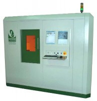 Un système de micro-usinage laser robuste conçu pour de la grande production.